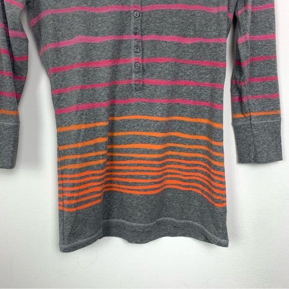 Aeropostale Y2K Striped Long Sleeve Henley - Picture 2 of 9